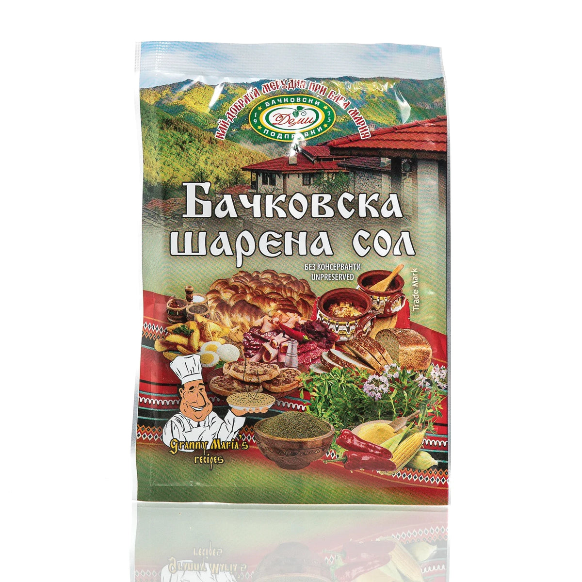 Бачковска шарена сол, 40 гр — пликче